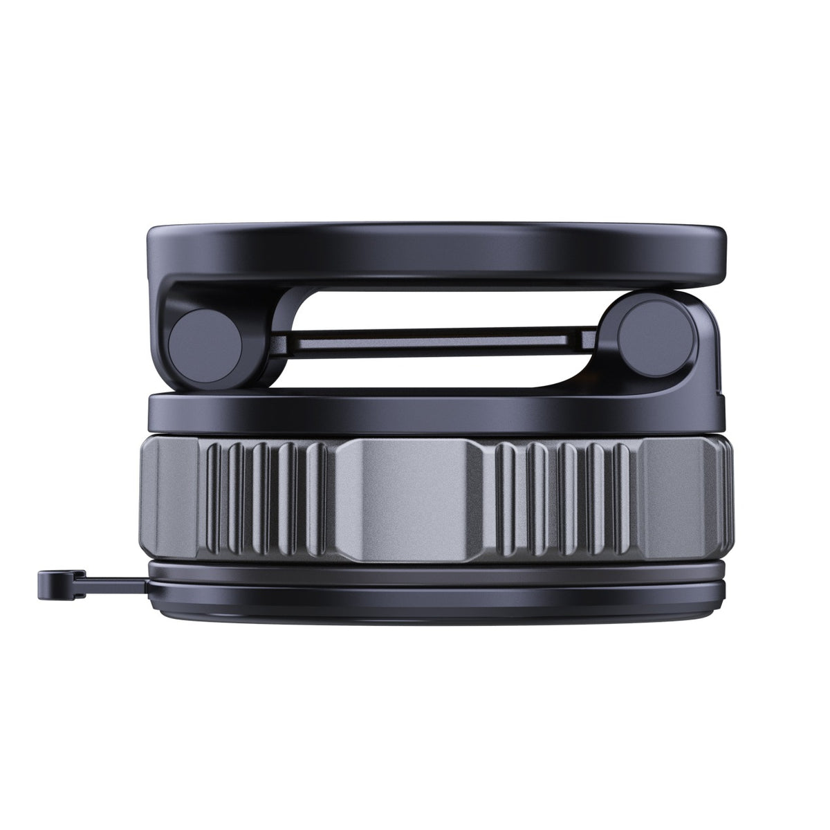 Side profile of the folded magnetic holder